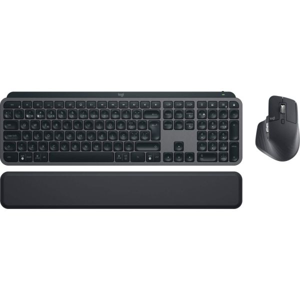 Logitech MX Keys S Combo toetsenbord Inclusief muis RF-draadloos + Bluetooth Portugees Grafiet (920-011611) Logitech MX Keys S Combo toetsenbord Inclusief muis RF-draadloos + Bluetooth Portugees Grafiet (920-011611)