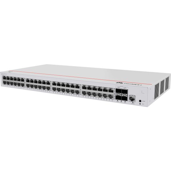 HUAWEI eKit S220 Series S220-48P4X Managed L2 Gigabit Ethernet (10/100/1000) Power over Ethernet (PoE) 1U Grijs (98012378)