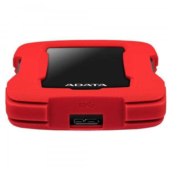 ADATA HD330 externe harde schijf 1 TB 2.5" Micro-USB B 3.2 Gen 1 (3.1 Gen 1) Rood (AHD330-1TU31-CRD)
