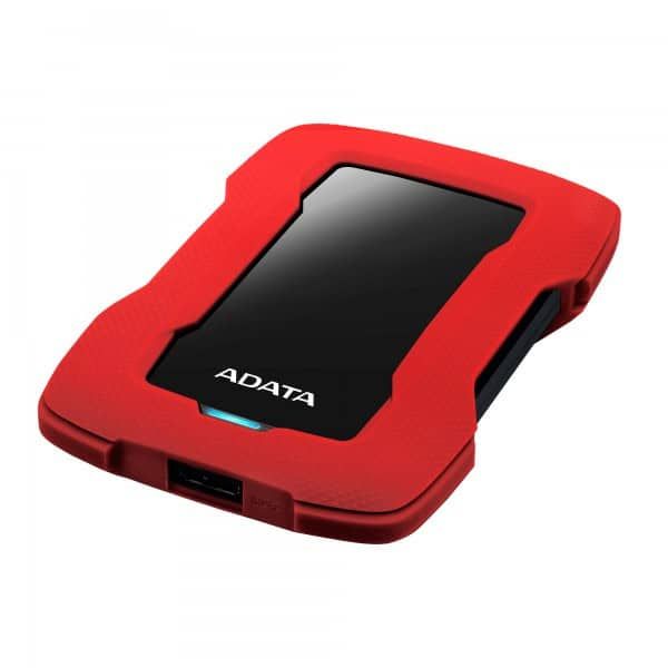 ADATA HD330 externe harde schijf 1 TB 2.5" Micro-USB B 3.2 Gen 1 (3.1 Gen 1) Rood (AHD330-1TU31-CRD)