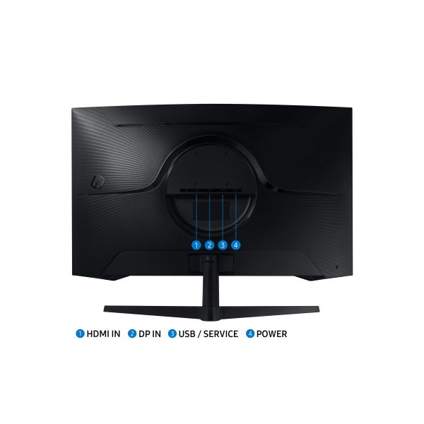 Samsung Odyssey S32CG552EU computer monitor 81,3 cm (32") 2560 x 1440 Pixels Quad HD LED Zwart (LS32CG552EUXEN)