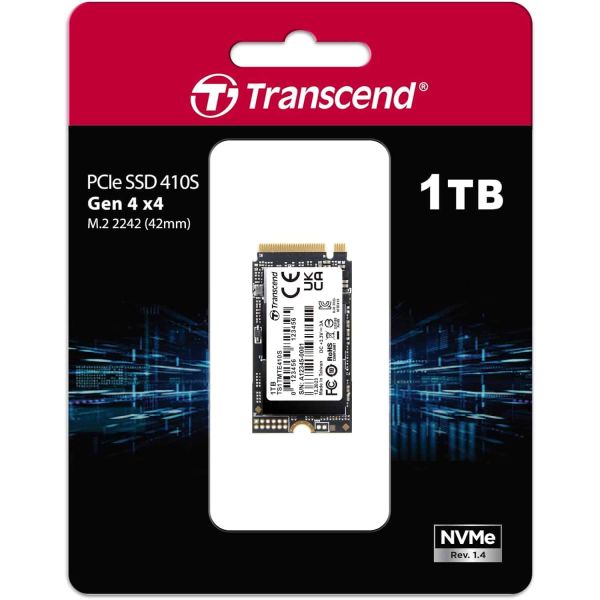 Transcend PCIe SSD 410S 1TB M.2 NVMe Gen (TS1TMTE410S)