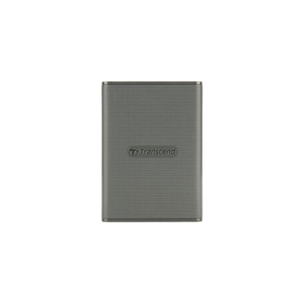 Transcend TS2TESD360C ESD360C External SSD, 2TB, USB 20Gbps, Type C, 2000 MB/s, 3D NAND, Gray (TS2TESD360C)