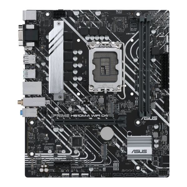ASUS PRIME H610M-A WIFI D4 Intel H610 LGA 1700 micro ATX (90MB1C80-M0EAY0) ASUS PRIME H610M-A WIFI D4 Intel H610 LGA 1700 micro ATX (90MB1C80-M0EAY0)