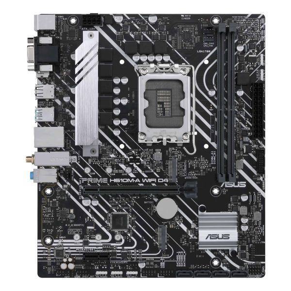 ASUS PRIME H610M-A WIFI D4 Intel H610 LGA 1700 micro ATX (90MB1C80-M0EAY0)