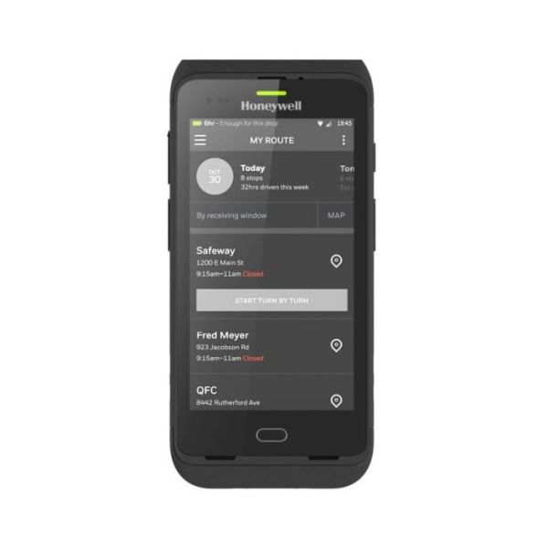 Honeywell Dolphin CT40 PDA 12,7 cm (5") 1280 x 720 Pixels Touchscreen 278 g Zwart (CT40-L1N-28C11BE)