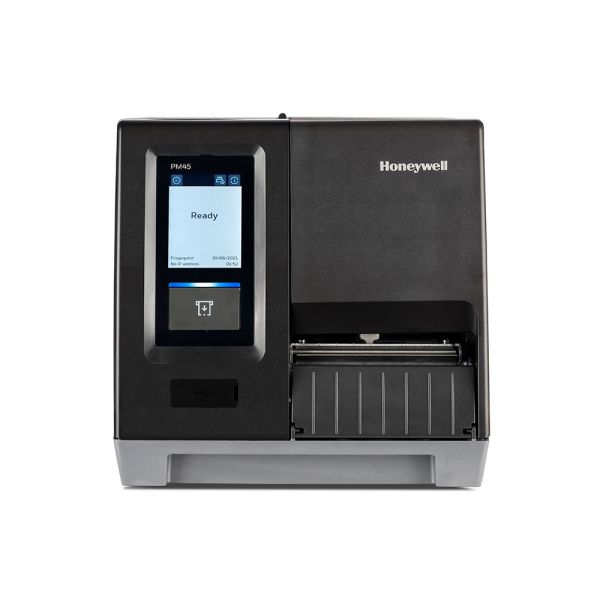 Honeywell PM45 - Etikettendrucker - Thermotransfer - Rolle (11,4 cm) - 406 dpi - bis zu 250 mm/Sek. - USB 2.0, seriell, Gigabit  (PM45A10000000400)