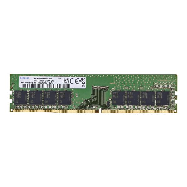 Samsung UDIMM non-ECC 16GB DDR4 1Rx8 3200MHz PC4-25600 M378A2G43CB3-CWE (M378A2G43CB3-CWE) (M378A2G43CB3-CWE)