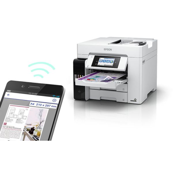 Epson EcoTank L6580 Inkjet A4 4800 x 22400 DPI 32 ppm Wifi (C11CJ28402) 3/3 Epson EcoTank L6580 Inkjet A4 4800 x 22400 DPI 32 ppm Wifi (C11CJ28402)