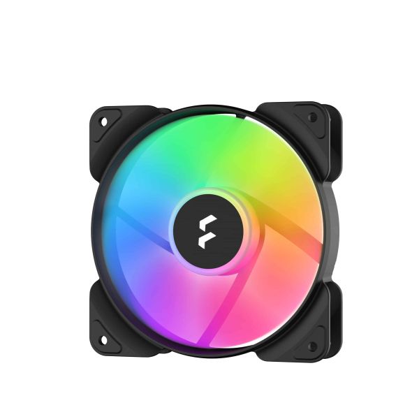 Fractal Design Aspect 12 RGB PWM Computer behuizing Ventilator 12 cm Zwart 3 stuk(s) (FD-F-AS1-1207)