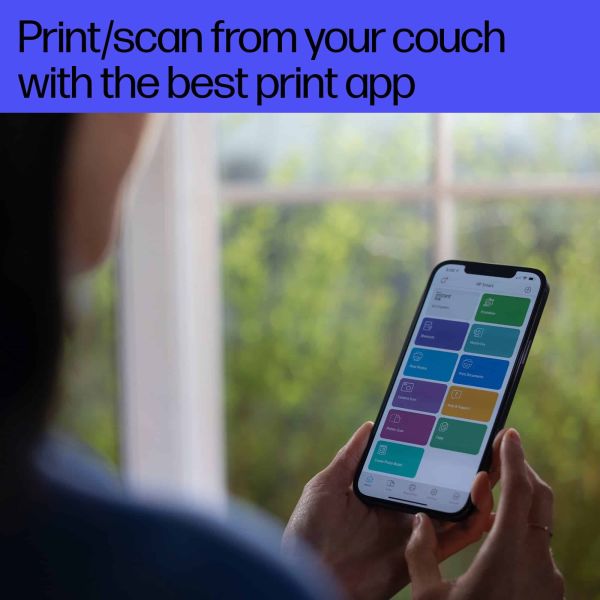 HP HP OfficeJet Pro 8134e All-in-One printer, Kleur, Printer voor Home, Printen, kopiëren, scannen, faxen, Geschikt voor HP Instant Ink; automatische documentinvoer; touchscreen; stille modus; printen via VPN met HP+ (40Q46B#629)