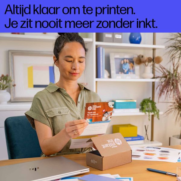 HP OfficeJet Pro HP 8135e All-in-One printer, Kleur, Printer voor Home, Printen, kopiëren, scannen, faxen, Geschikt voor HP Instant Ink; automatische documentinvoer; touchscreen; stille modus; printen via VPN met HP+ (40Q47B#629)