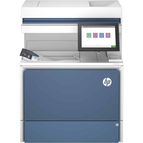 HP Color LaserJet Enterprise MFP 6800dn printer, Afdrukken, kopiëren, scannen, faxen (optie), Automatische documentinvoer; optionele high-capacity laden; Touchscreen; TerraJet-cartridge (6QN35A)