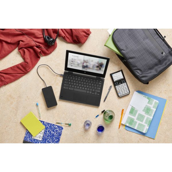 HP Chromebook x360 11 G3 EE N4020 29,5 cm (11.6") Touchscreen HD Intel® Celeron® N 4 GB LPDDR4-SDRAM 32 GB eMMC Wi-Fi 5 (802.11ac) ChromeOS Blauw (10X26EA#ABH)