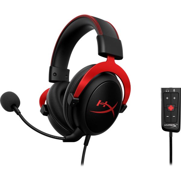 HyperX Cloud II - gamingheadset (zwart-rood) (4P5M0AA)