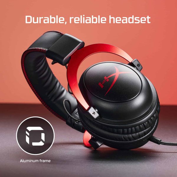 HyperX Cloud II - gamingheadset (zwart-rood) (4P5M0AA)