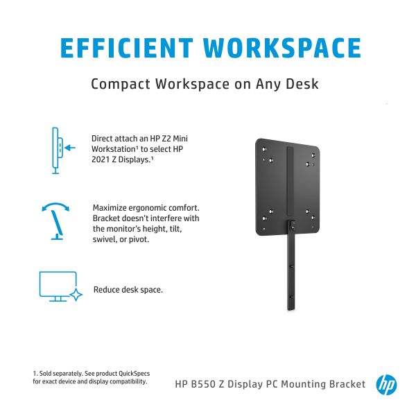 HP B550 PC Mounting Bracket (16U00AA)