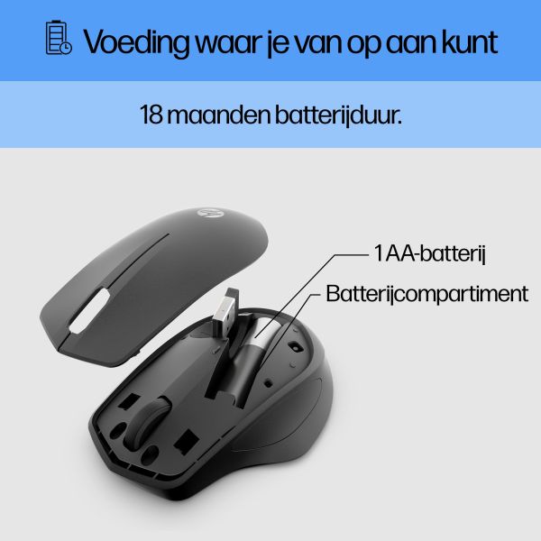 HP 280 Silent Wireless Mouse (19U64AA#ABB)