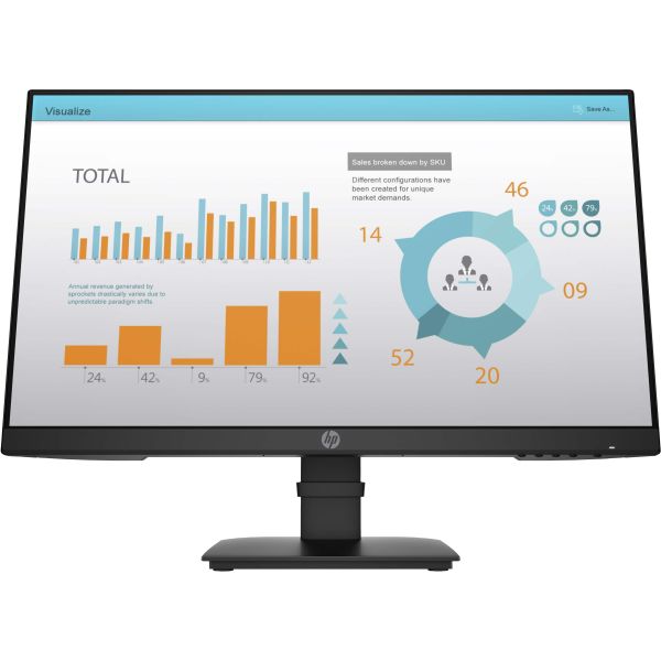 HP P-Series P24 G4 computer monitor 60,5 cm (23.8") 1920 x 1080 Pixels Full HD (1A7E5AA#ABB)