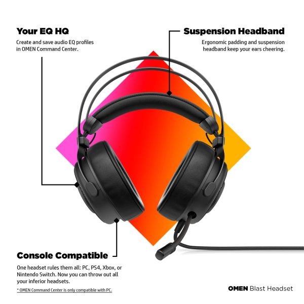 HP OMEN Blast headset (1A858AA#ABB)