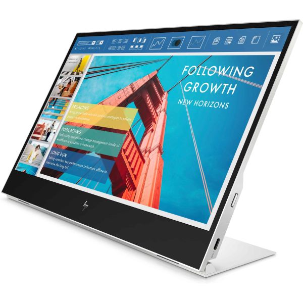 HP E-Series E14 G4 computer monitor 35,6 cm (14") 1920 x 1080 Pixels Full HD LED Wit (1B065AA#ABB)