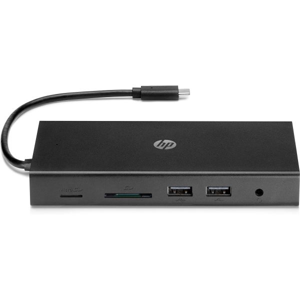 HP USB-C-reishub met meerdere poorten (1C1Y5AA) HP USB-C-reishub met meerdere poorten (1C1Y5AA)