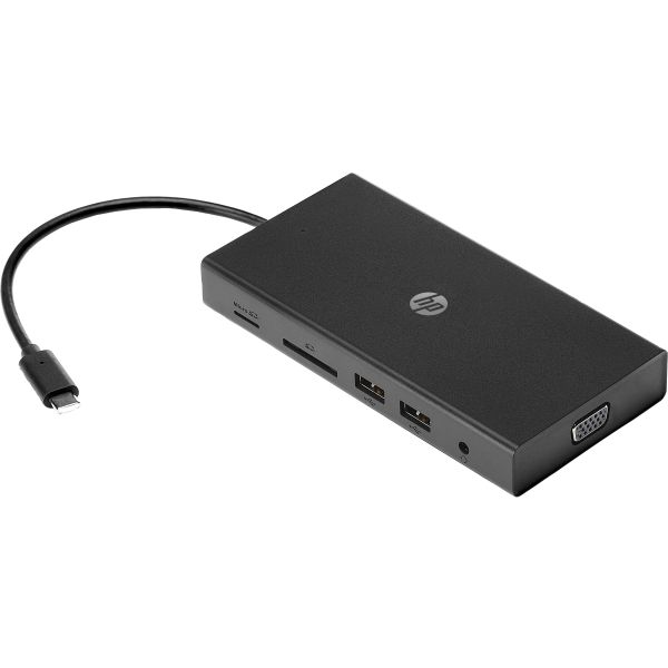 HP USB-C-reishub met meerdere poorten (1C1Y5AA#ABB)