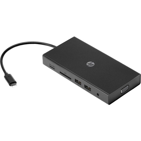 HP USB-C-reishub met meerdere poorten (1C1Y5AA#ABB)