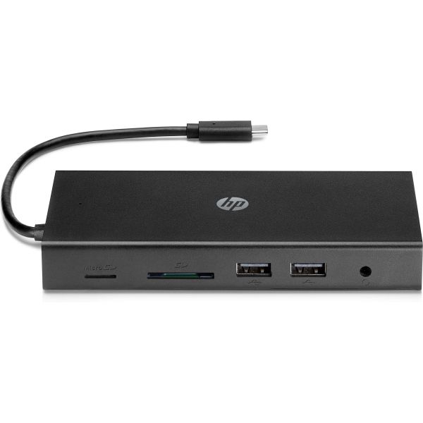 HP USB-C-reishub met meerdere poorten (1C1Y5AA#ABB)