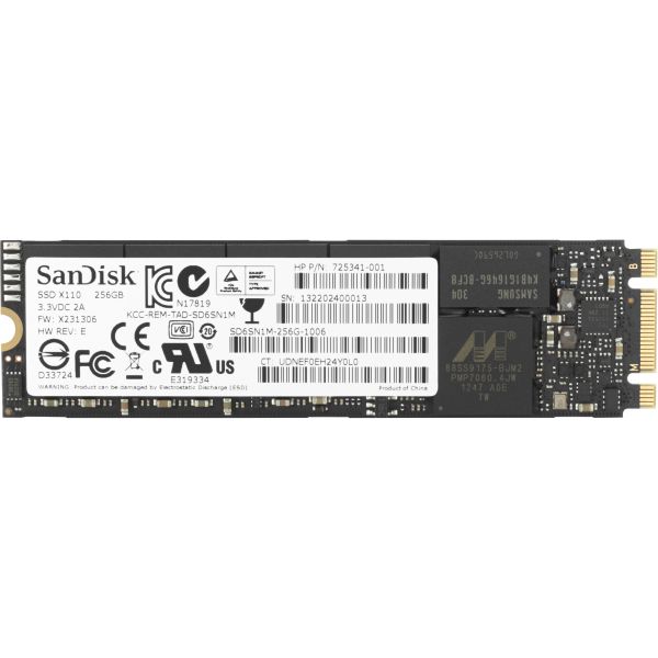 HP Z Turbo Drive Gen2 256-GB M.2 solid-state schijf (1CA51AA)