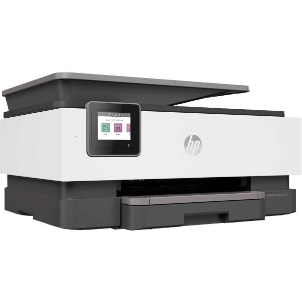 HP OfficeJet Pro 8023 All-in-One printer, Printen, kopiëren, scannen, faxen, Automatische invoer voor 35 vel; Scannen naar e-mail; Dubbelzijdig printen (1KR64B) HP OfficeJet Pro 8023 All-in-One printer, Printen, kopiëren, scannen, faxen, Automatische invoer voor 35 vel; Scannen naar e-mail; Dubbelzijdig printen (1KR64B)