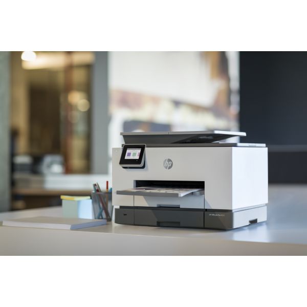 HP OfficeJet Pro 9020 Draadloos All-in-One Kleur Printer, Dubbelzijdig printen; Kopieerapparaat, Scanner (1MR78B#A80) HP OfficeJet Pro 9020 Draadloos All-in-One Kleur Printer, Dubbelzijdig printen; Kopieerapparaat, Scanner (1MR78B#A80)