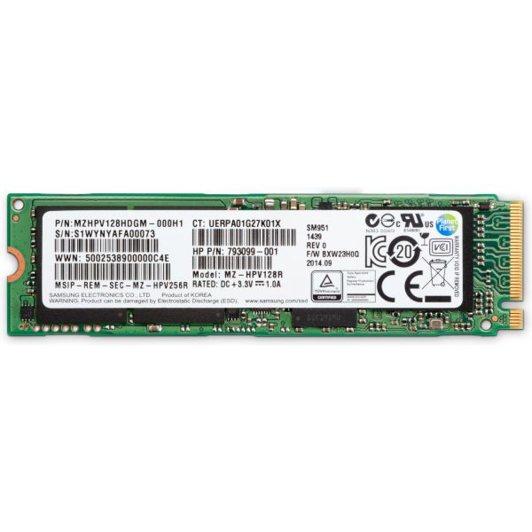 HP Z Turbo Drive 512 GB M.2 PCI Express 3.0 NVMe TLC (1PD54AA)