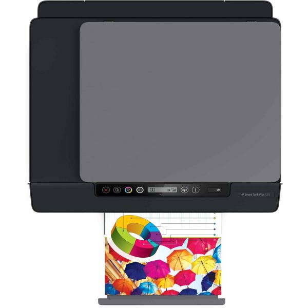 HP Smart Tank Plus 555 draadloze All-in-One, Printen, scannen, kopiëren, draadloos, Scans naar pdf (1TJ12A#BHC)