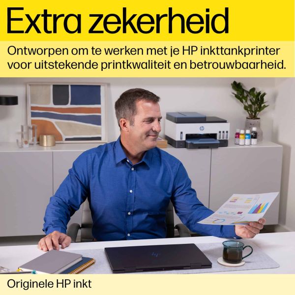 HP 31 70-ml Cyan Original Ink Bottle Origineel (1VU26AE)