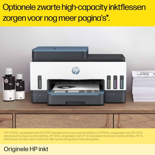HP 31 70-ml Cyan Original Ink Bottle Origineel (1VU26AE)