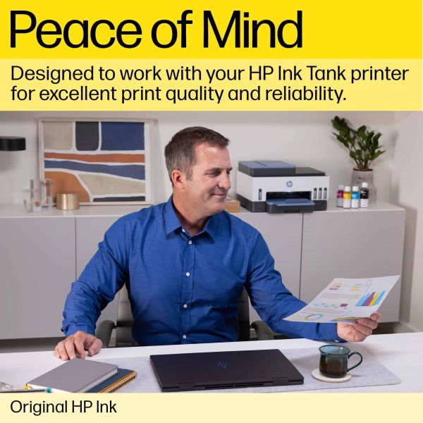 HP 31 70-ml Cyan Original Ink Bottle Origineel (1VU26AE)