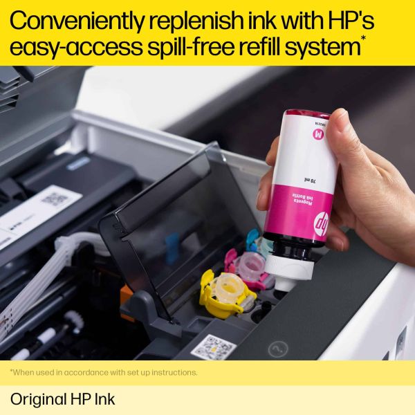 HP 31 70-ml Cyan Original Ink Bottle Origineel (1VU26AE)