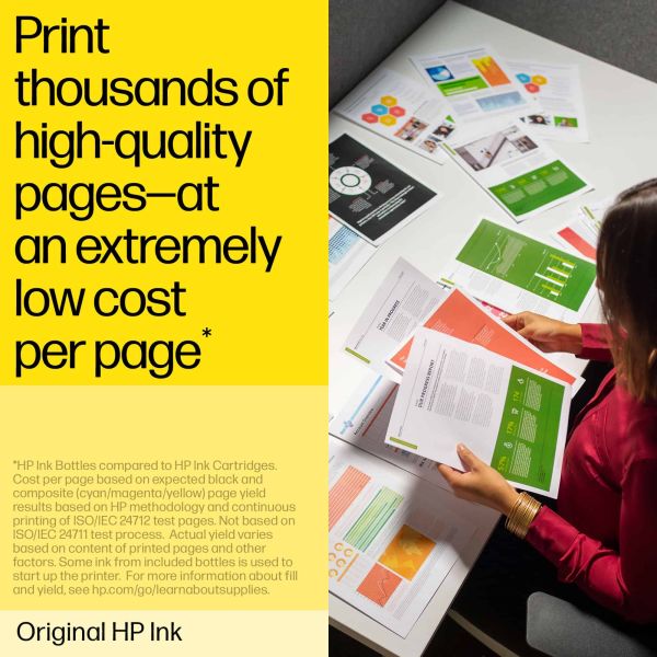 HP 31 70-ml Yellow Original Ink Bottle Origineel (1VU28AE)