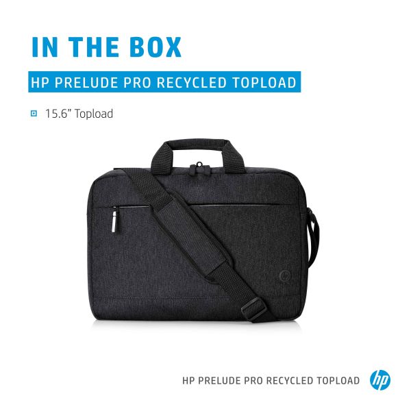 HP Prelude Pro 15,6-inch gerecyclede tas met bovensluiting (1X645AA)