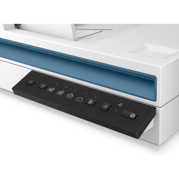 HP Scanjet Pro 3600 f1 Flatbed-/ADF-scanner 1200 x 1200 DPI A4 Wit (20G06A)