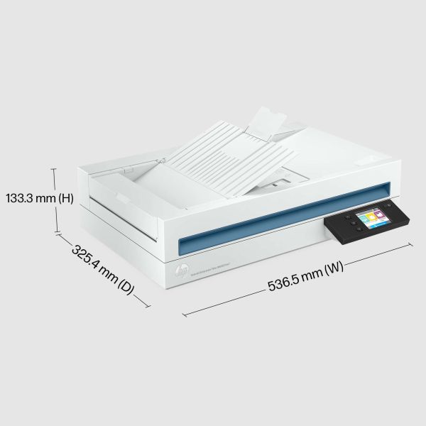HP Scanjet Enterprise Flow N6600 fnw1 Flatbed-/ADF-scanner 1200 x 1200 DPI A4 Wit (20G08A)