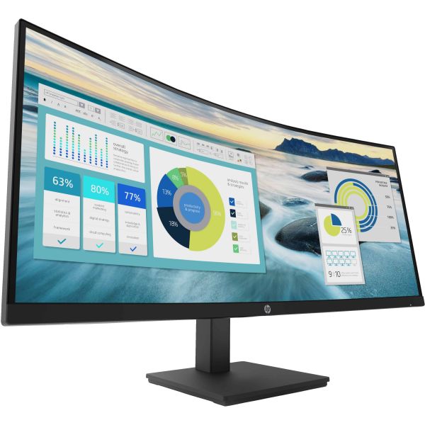 HP P34hc G4 WQHD USB-C Curved monitor (21Y56AA#ABB)