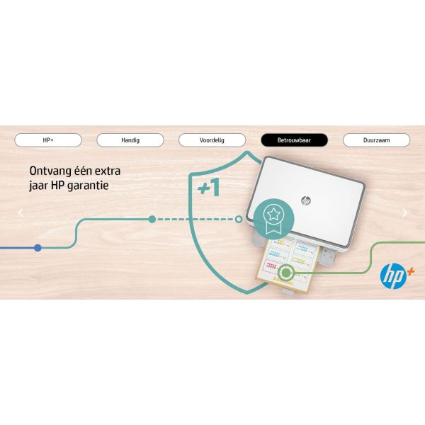 HP ENVY HP 6020e All-in-One printer, Kleur, Printer voor Thuis en thuiskantoor, Printen, kopiëren, scannen, Draadloos; HP+; Geschikt voor HP Instant Ink; Printen vanaf een telefoon of tablet (223N4B#629)