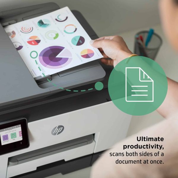 HP OfficeJet Pro HP 9022e All-in-One-printer, Printen, kopiëren, scannen, faxen, HP+; Geschikt voor HP Instant Ink; Automatische documentinvoer; Dubbelzijdig printen (226Y0B)