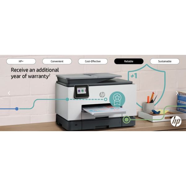 HP OfficeJet Pro HP 9022e All-in-One-printer, Printen, kopiëren, scannen, faxen, HP+; Geschikt voor HP Instant Ink; Automatische documentinvoer; Dubbelzijdig printen (226Y0B)