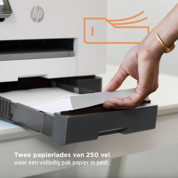 HP OfficeJet Pro HP 9022e All-in-One-printer, Kleur, Printer voor Kleine kantoren, Printen, kopiëren, scannen, faxen, HP+; Geschikt voor HP Instant Ink; Automatische documentinvoer; Dubbelzijdig printen (226Y0B#629)