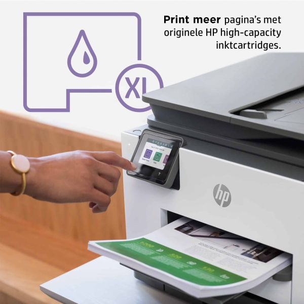 HP OfficeJet Pro HP 9022e All-in-One-printer, Kleur, Printer voor Kleine kantoren, Printen, kopiëren, scannen, faxen, HP+; Geschikt voor HP Instant Ink; Automatische documentinvoer; Dubbelzijdig printen (226Y0B#629)