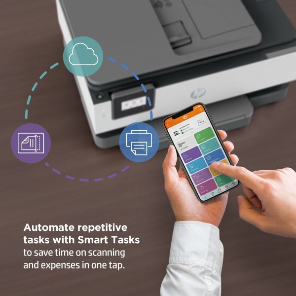 HP OfficeJet HP 8014e All-in-One-printer, Kleur, Printer voor Home, Printen, kopiëren, scannen, HP+; Geschikt voor HP Instant Ink; Automatische documentinvoer; Dubbelzijdig afdrukken (228G0B#629)