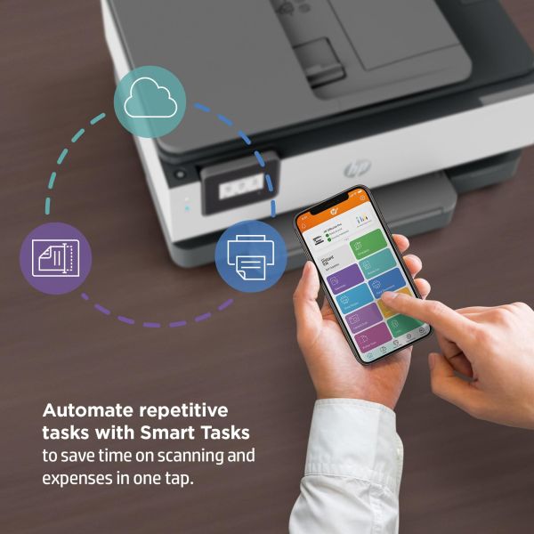 HP OfficeJet HP 8014e All-in-One-printer, Kleur, Printer voor Home, Printen, kopiëren, scannen, HP+; Geschikt voor HP Instant Ink; Automatische documentinvoer; Dubbelzijdig afdrukken (228G0B#629)